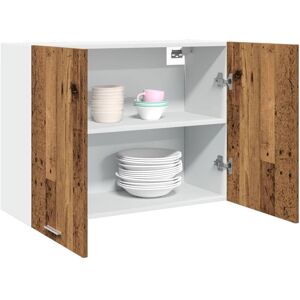 Berkfield Home Hanging Cabinet Lyon Old Wood 80x31x60 cm Engineered Wood in Brown Size: 80 x 31 x 60 cm Brown 80 x 31 x 60 cm Berkfield Home Hanging Cabinet Lyon Old Wood 80x31x60 cm Engineered Wood in Brown Size: 80 x 31 x 60 cm Brown 80 x 31 x 60 cm