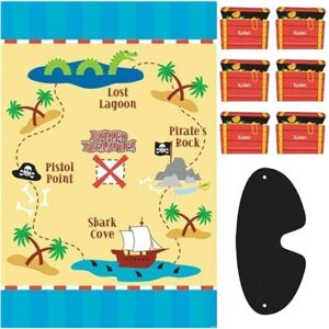 Amscan Pirate Party Game Multicolor Amscan Pirate Party Game Multicolor
