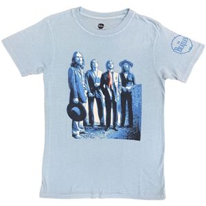 The Beatles Men's Hat In Hand T-Shirt in Blue Size: Large Blue L The Beatles Men's Hat In Hand T-Shirt in Blue Size: Large Blue L