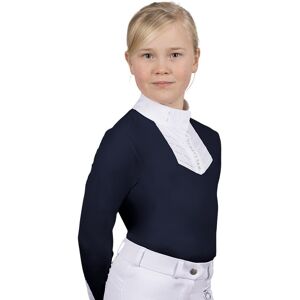 Coldstream Next Generation Roslin Crystal Ruffles Show Shirt in Navy Size: 9-10 Years Navy 9-10 Years Coldstream Next Generation Roslin Crystal Ruffles Show Shirt in Navy Size: 9-10 Years Navy 9-10 Years