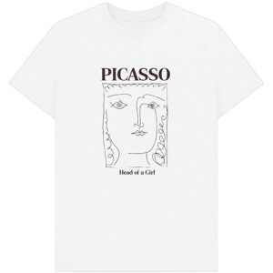 apoh Men's Head Of A Picasso T-Shirt in White Size: Small White S apoh Men's Head Of A Picasso T-Shirt in White Size: Small White S