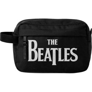 The Beatles Logo Toiletry Bag in Black Black The Beatles Logo Toiletry Bag in Black Black