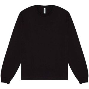 Bella + Canvas Men's Heavy Boxy Long-Sleeved T-Shirt in Black Size: Large Black L Bella + Canvas Men's Heavy Boxy Long-Sleeved T-Shirt in Black Size: Large Black L