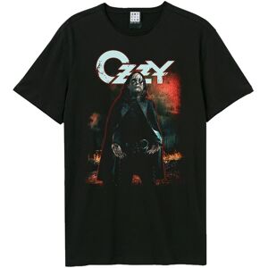 Amplified Men's Halloween Cape Ozzy Osbourne T-Shirt in Black Size: 2XL Black 2XL Amplified Men's Halloween Cape Ozzy Osbourne T-Shirt in Black Size: 2XL Black 2XL