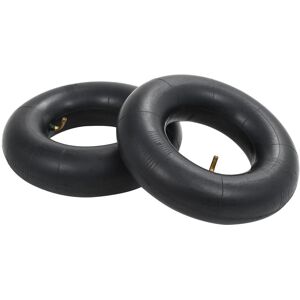 Berkfield Home Wheelbarrow Inner Tubes 2 pcs 13x5.00-6 Rubber in Black Black Berkfield Home Wheelbarrow Inner Tubes 2 pcs 13x5.00-6 Rubber in Black Black