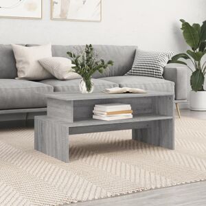 Berkfield Home Coffee Table Grey Sonoma 90x55x42.5 cm Engineered Wood Grey 90x55x42.5 cm Berkfield Home Coffee Table Grey Sonoma 90x55x42.5 cm Engineered Wood Grey 90x55x42.5 cm