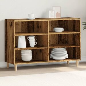 Berkfield Home Sideboard Old Wood 103.5x35x70 cm Engineered Wood in Brown Brown 103.5x35x70 cm Berkfield Home Sideboard Old Wood 103.5x35x70 cm Engineered Wood in Brown Brown 103.5x35x70 cm
