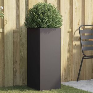 Berkfield Home Planter Black 32x29x75 cm Steel Size: 32 x 29 x 75 cm Black 32 x 29 x 75 cm Berkfield Home Planter Black 32x29x75 cm Steel Size: 32 x 29 x 75 cm Black 32 x 29 x 75 cm