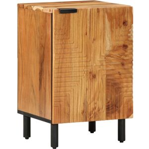 Berkfield Home Bathroom Cabinet 38x33, 5x58 cm Solid Wood Acacia in Brown Brown 5x58 cm Berkfield Home Bathroom Cabinet 38x33, 5x58 cm Solid Wood Acacia in Brown Brown 5x58 cm