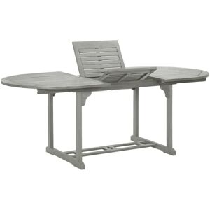 Berkfield Home Garden Table Grey 200x100x75 cm Solid Acacia Wood Size: 200 x 100 x 75 cm Grey 200 x 100 x 75 cm Berkfield Home Garden Table Grey 200x100x75 cm Solid Acacia Wood Size: 200 x 100 x 75 cm Grey 200 x 100 x 75 cm