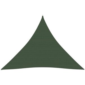 Berkfield Home Sunshade Sail 160 g/m ² Dark Green 4x4x4 m HDPE Green Berkfield Home Sunshade Sail 160 g/m ² Dark Green 4x4x4 m HDPE Green