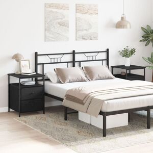 Berkfield Home Bedside Cabinets 2 pcs Black Oak 44x45x60 cm Engineered Wood Size: 44 x 45 x 60 cm Black 44 x 45 x 60 cm Berkfield Home Bedside Cabinets 2 pcs Black Oak 44x45x60 cm Engineered Wood Size: 44 x 45 x 60 cm Black 44 x 45 x 60 cm