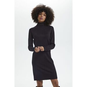 Saint Tropez Women's MilaSZ Rollneck Dress in Black Size: Medium Black M Saint Tropez Women's MilaSZ Rollneck Dress in Black Size: Medium Black M