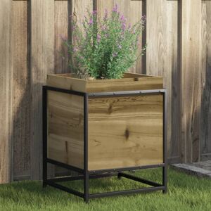 Berkfield Home Garden Planter 40x40x50 cm Impregnated Wood Pine in Brown Size: 40 x 40 x 50 cm Brown 40 x 40 x 50 cm Berkfield Home Garden Planter 40x40x50 cm Impregnated Wood Pine in Brown Size: 40 x 40 x 50 cm Brown 40 x 40 x 50 cm