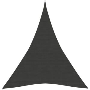Berkfield Home Sunshade Sail 160 g/m ² Anthracite 4x5x5 m HDPE in Black Black Berkfield Home Sunshade Sail 160 g/m ² Anthracite 4x5x5 m HDPE in Black Black