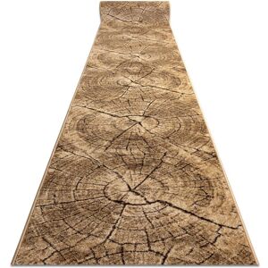 RugsX KARMEL Tronko Runner - Brown - 70x100cm - Rug RugsX KARMEL Tronko Runner - Brown - 70x100cm - Rug
