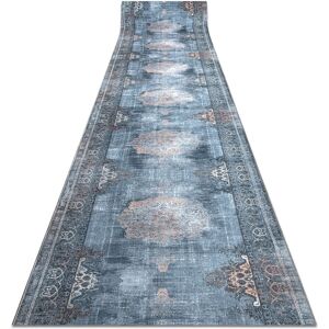 RugsX Grey Lotus Runner - Anti-slip, Washable, 60x190cm - Runner Rug RugsX Grey Lotus Runner - Anti-slip, Washable, 60x190cm - Runner Rug