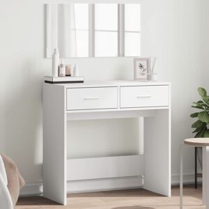 Berkfield Home Dressing Table with Mirror White 80x39x80 cm Size: 80 x 39 x 80 cm White 80 x 39 x 80 cm Berkfield Home Dressing Table with Mirror White 80x39x80 cm Size: 80 x 39 x 80 cm White 80 x 39 x 80 cm