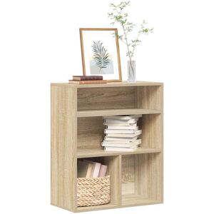 Berkfield Home Book Cabinet Sonoma Oak 60x30x71.5 cm Engineered Wood in Brown Brown 60x30x71.5 cm Berkfield Home Book Cabinet Sonoma Oak 60x30x71.5 cm Engineered Wood in Brown Brown 60x30x71.5 cm