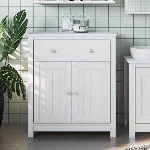 Berkfield Home Bathroom Cabinet BERG White 69.5x34x80 cm Solid Wood Pine White 69.5x34x80 cm Berkfield Home Bathroom Cabinet BERG White 69.5x34x80 cm Solid Wood Pine White 69.5x34x80 cm