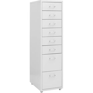 Berkfield Home Mobile File Cabinet Grey 28x41x109 cm Metal Size: 28 x 41 x 109 cm Grey 28 x 41 x 109 cm Berkfield Home Mobile File Cabinet Grey 28x41x109 cm Metal Size: 28 x 41 x 109 cm Grey 28 x 41 x 109 cm