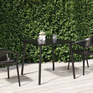 Berkfield Home Garden Table Anthracite 80x80x71 cm Steel in Black Size: 80 x 80 x 71 cm Black 80 x 80 x 71 cm Berkfield Home Garden Table Anthracite 80x80x71 cm Steel in Black Size: 80 x 80 x 71 cm Black 80 x 80 x 71 cm
