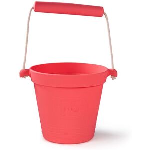 Bigjigs Toys Adventure Collapsible Bucket (Coral Pink) - Silicone Bucket for Sandpit, Holiday Toys for Toddlers, Quality Sand & Water Toys Bright Pink Bigjigs Toys Adventure Collapsible Bucket (Coral Pink) - Silicone Bucket for Sandpit, Holiday Toys for Toddlers, Quality Sand & Water Toys Bright Pink