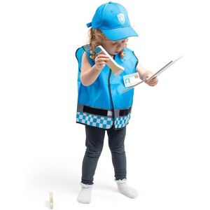 Bigjigs Toys Police Dress Up & Kit in Blue Blue Bigjigs Toys Police Dress Up & Kit in Blue Blue