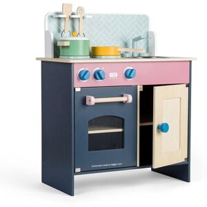 Bigjigs Toys Simply Scandi Wooden Kitchen Playset in Navy Navy Bigjigs Toys Simply Scandi Wooden Kitchen Playset in Navy Navy