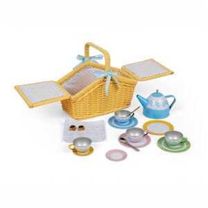 Bigjigs Toys Picnic Set in Basket Multicolor Bigjigs Toys Picnic Set in Basket Multicolor