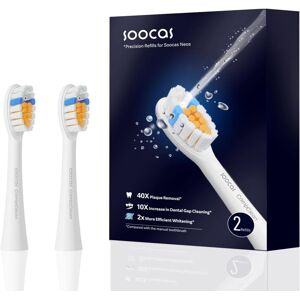 netfurniture SOOCAS Replacement Brushes for Neos Electric Toothbrush Heads Replacement Set of in White White netfurniture SOOCAS Replacement Brushes for Neos Electric Toothbrush Heads Replacement Set of in White White