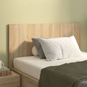 Berkfield Home Bed Headboard Sonoma Oak 120x1.5x80 cm Engineered Wood in Brown Brown 120x1.5x80 cm Berkfield Home Bed Headboard Sonoma Oak 120x1.5x80 cm Engineered Wood in Brown Brown 120x1.5x80 cm