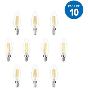 ENER-J Women's LED Candle Light Bulbs 4W E14 Base, Warm White 2700K (Pack of 10pcs) in Camel Size: 25 cm diameter x 19 cm high Camel 25 cm diameter x 19 cm high ENER-J Women's LED Candle Light Bulbs 4W E14 Base, Warm White 2700K (Pack of 10pcs) in Camel Size: 25 cm diameter x 19 cm high Camel 25 cm diameter x 19 cm high
