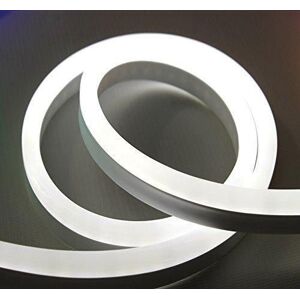 ENER-J 12V LED Neon Strip Kit, 3 Meters Silicon Neon Strip 6x12mm-120 LEDs/Mtr, 4 pcs Wall clips+5A Adapter, 6500K White 25 cm diameter x 19 cm high ENER-J 12V LED Neon Strip Kit, 3 Meters Silicon Neon Strip 6x12mm-120 LEDs/Mtr, 4 pcs Wall clips+5A Adapter, 6500K White 25 cm diameter x 19 cm high