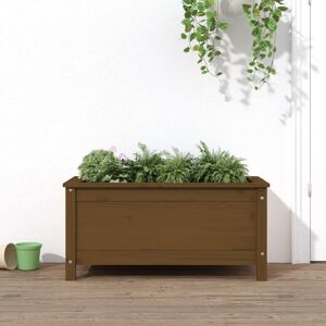 Berkfield Home Garden Planter Honey Brown 82.5x40x39 cm Solid Wood Pine Brown 82.5x40x39 cm Berkfield Home Garden Planter Honey Brown 82.5x40x39 cm Solid Wood Pine Brown 82.5x40x39 cm