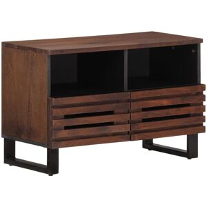 Berkfield Home TV Cabinet Brown 70x34x46 cm Solid Wood Mango Size: 70 x 34 x 46 cm Brown 70 x 34 x 46 cm Berkfield Home TV Cabinet Brown 70x34x46 cm Solid Wood Mango Size: 70 x 34 x 46 cm Brown 70 x 34 x 46 cm