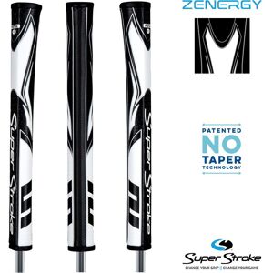 SuperStroke Zenergy Pistol GT 1.0 Black/White in Black Black SuperStroke Zenergy Pistol GT 1.0 Black/White in Black Black