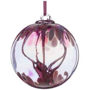 Sienna Glass 15cm Spirit Ball Pastel Pink Pink Sienna Glass 15cm Spirit Ball Pastel Pink Pink