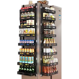 Xample Over Door Storage Rack with 8 Basket, Shower Shelf for Hanging, Kitchen Spice Rack in Natural Natural Xample Over Door Storage Rack with 8 Basket, Shower Shelf for Hanging, Kitchen Spice Rack in Natural Natural