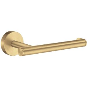 Smedbo UK Brushed Brass Toilet Roll Holder Wall Mounted Bathroom Storage in Gold Gold Smedbo UK Brushed Brass Toilet Roll Holder Wall Mounted Bathroom Storage in Gold Gold