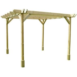 Rutland County Garden Furniture Ltd Double Premium Pergola - Wood - L180 x W240 x H270 cm - Light Green Light Green Rutland County Garden Furniture Ltd Double Premium Pergola - Wood - L180 x W240 x H270 cm - Light Green Light Green