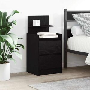 Berkfield Home Bedside Cabinets with 2 Drawers 2 pcs Black 38x34x80 cm Size: 38 x 34 x 80 cm Black 38 x 34 x 80 cm Berkfield Home Bedside Cabinets with 2 Drawers 2 pcs Black 38x34x80 cm Size: 38 x 34 x 80 cm Black 38 x 34 x 80 cm