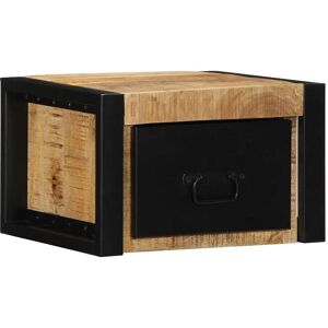 Berkfield Home Bedside Cabinets 2 pcs 40x35x25 cm Solid Rough Wood Mango in Brown Size: 40 x 35 x 25 cm Brown 40 x 35 x 25 cm Berkfield Home Bedside Cabinets 2 pcs 40x35x25 cm Solid Rough Wood Mango in Brown Size: 40 x 35 x 25 cm Brown 40 x 35 x 25 cm