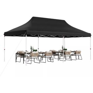 Wyld and Coco 3M x 6M Pop-up Canopy Gazebo in Black Size: 1 Pack Black 1 Pack Wyld and Coco 3M x 6M Pop-up Canopy Gazebo in Black Size: 1 Pack Black 1 Pack