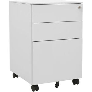 Berkfield Home Mobile File Cabinet Light Grey 39x45x60 cm Steel Size: 39 x 45 x 60 cm Grey 39 x 45 x 60 cm Berkfield Home Mobile File Cabinet Light Grey 39x45x60 cm Steel Size: 39 x 45 x 60 cm Grey 39 x 45 x 60 cm
