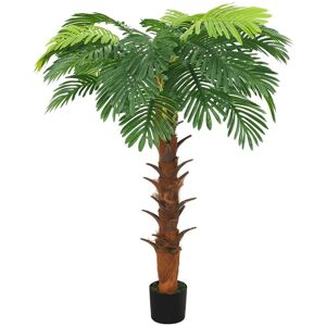 Berkfield Home Artificial Cycas Palm with Pot 160 cm Green Green Berkfield Home Artificial Cycas Palm with Pot 160 cm Green Green