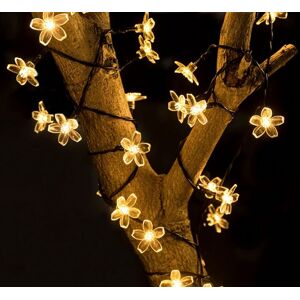 Leaper 7 Metres 50 Lamps Warm White Sakura Solar Camping Light String in Yellow Yellow Leaper 7 Metres 50 Lamps Warm White Sakura Solar Camping Light String in Yellow Yellow