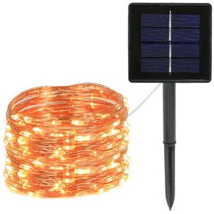 Leaper 22 Meters 200LED Colorful Light Solar Copper Wire Waterproof Light String in Yellow Yellow Leaper 22 Meters 200LED Colorful Light Solar Copper Wire Waterproof Light String in Yellow Yellow
