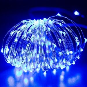 Leaper 22 Meters 200LED Colorful Light Solar Copper Wire Waterproof Light String in Blue Blue Leaper 22 Meters 200LED Colorful Light Solar Copper Wire Waterproof Light String in Blue Blue