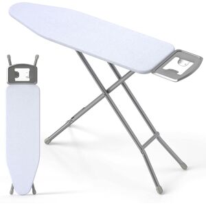 Costway Full Size Ironing Board 120cm x 38cm Carbon Steel Ironing Table in White Size: 120 cm x 38 cm White 120 cm x 38 cm Costway Full Size Ironing Board 120cm x 38cm Carbon Steel Ironing Table in White Size: 120 cm x 38 cm White 120 cm x 38 cm
